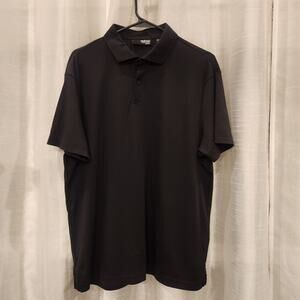 Murano Liquid Luxury Men’s Black Slim‎ Fit Short Sleeve Size XL